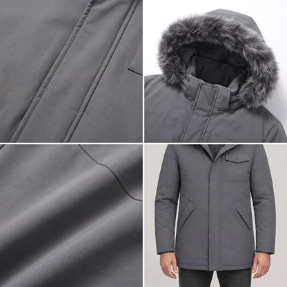 FUR HOOD WINTER PARKA