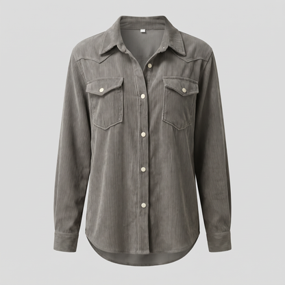 CORDUROY POCKET OVERSHIRT