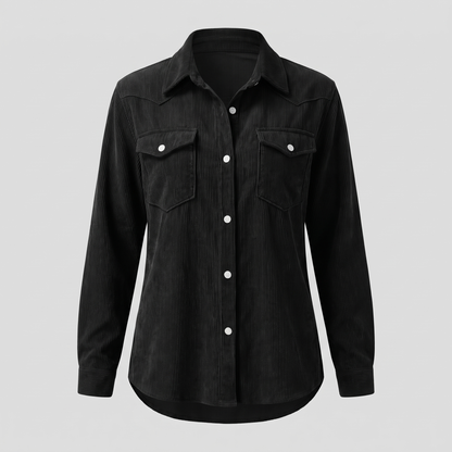 CORDUROY POCKET OVERSHIRT