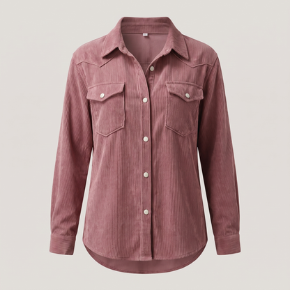 CORDUROY POCKET OVERSHIRT