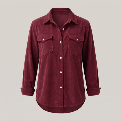 CORDUROY POCKET OVERSHIRT