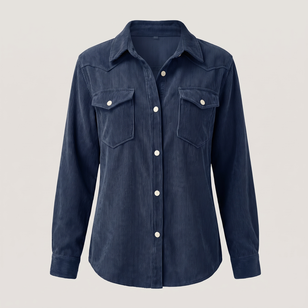 CORDUROY POCKET OVERSHIRT