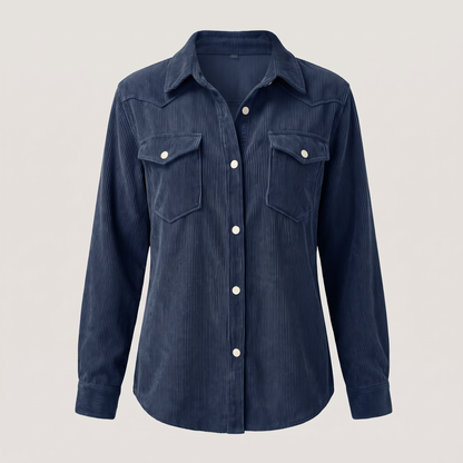 CORDUROY POCKET OVERSHIRT