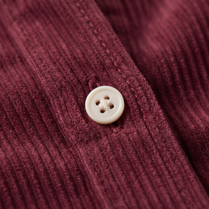 CORDUROY POCKET OVERSHIRT