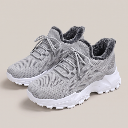 FAUX FUR LINED CHUNKY TRAINERS