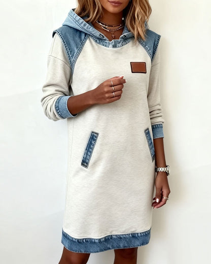 SIERRA HOODED CASUAL DRESS
