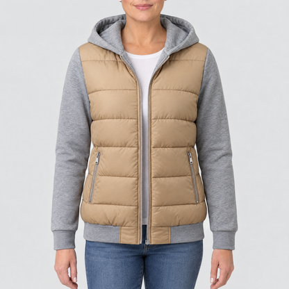 PADDED GILET HOODIE JACKET