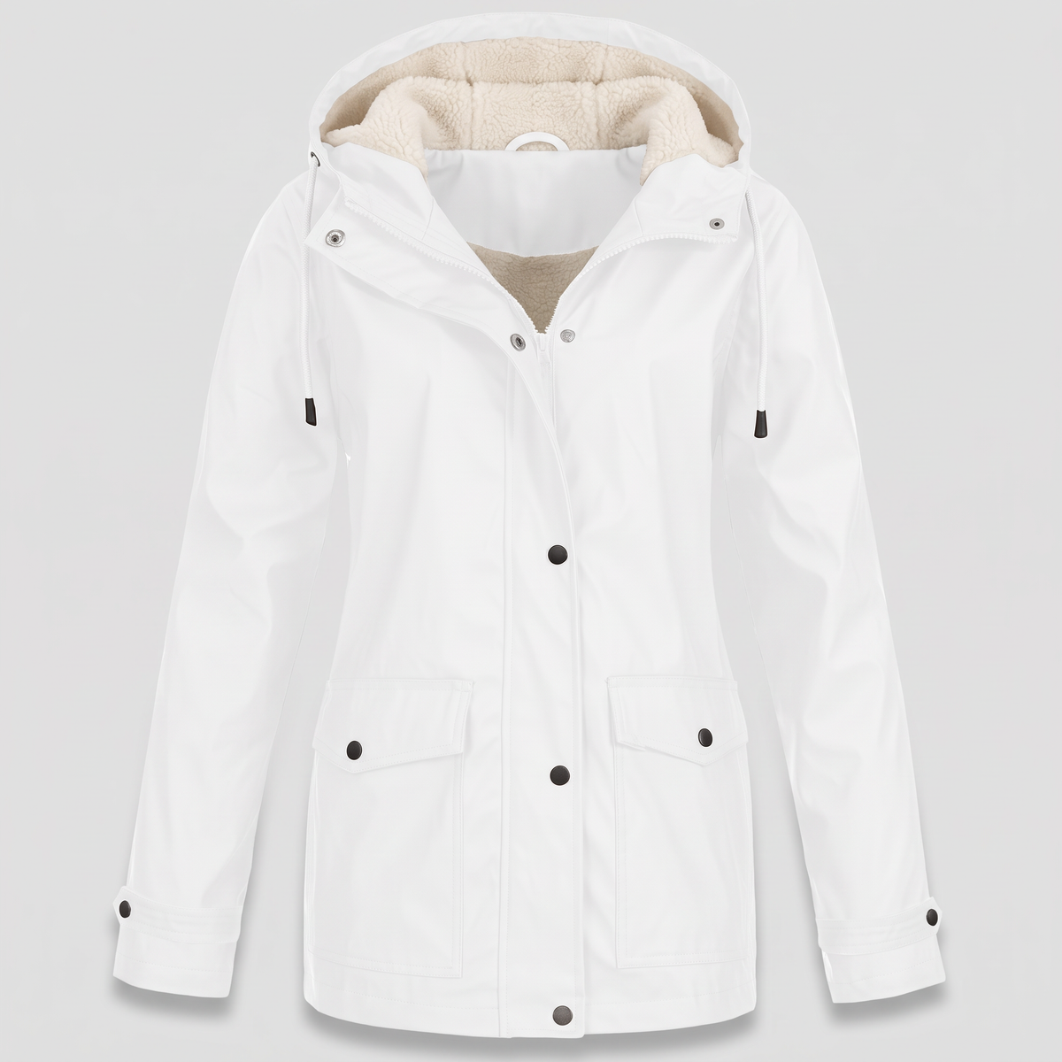 SHERPA LINED HOODED PARKA