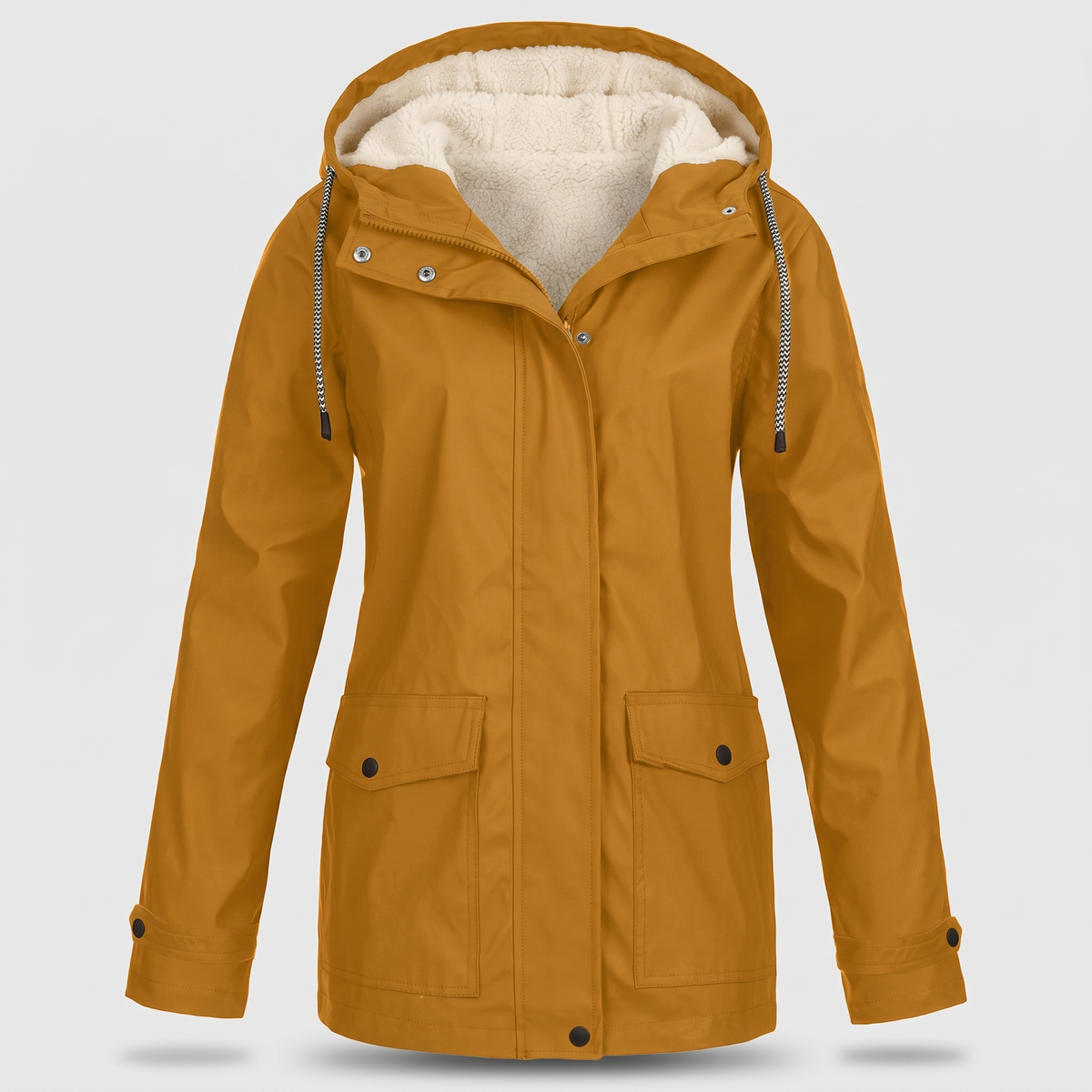 SHERPA LINED HOODED PARKA