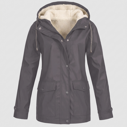 SHERPA LINED HOODED PARKA