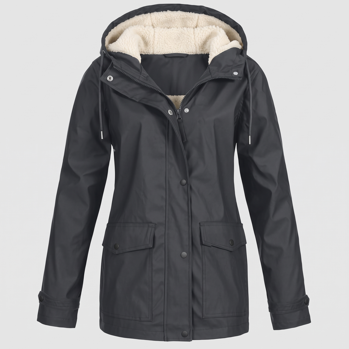 SHERPA LINED HOODED PARKA