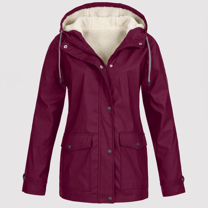 SHERPA LINED HOODED PARKA
