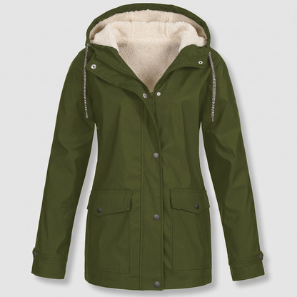 SHERPA LINED HOODED PARKA