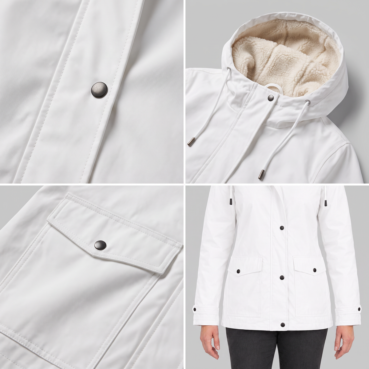 SHERPA LINED HOODED PARKA