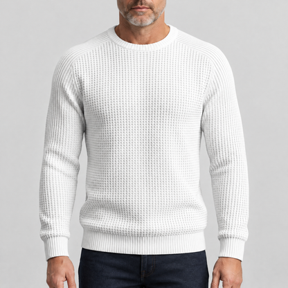 HONEYCOMB CREW NECK JUMPER