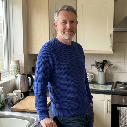 HONEYCOMB CREW NECK JUMPER
