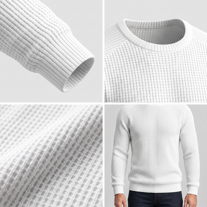 HONEYCOMB CREW NECK JUMPER