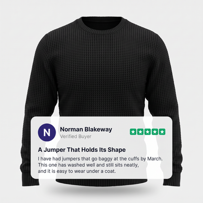 HONEYCOMB CREW NECK JUMPER