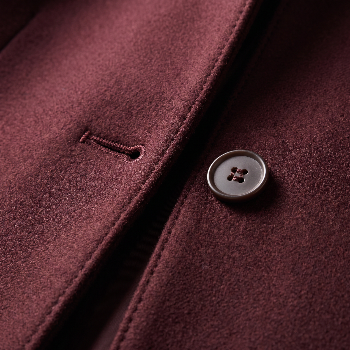 MANDARIN COLLAR TAILORED COAT