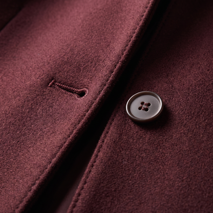 MANDARIN COLLAR TAILORED COAT