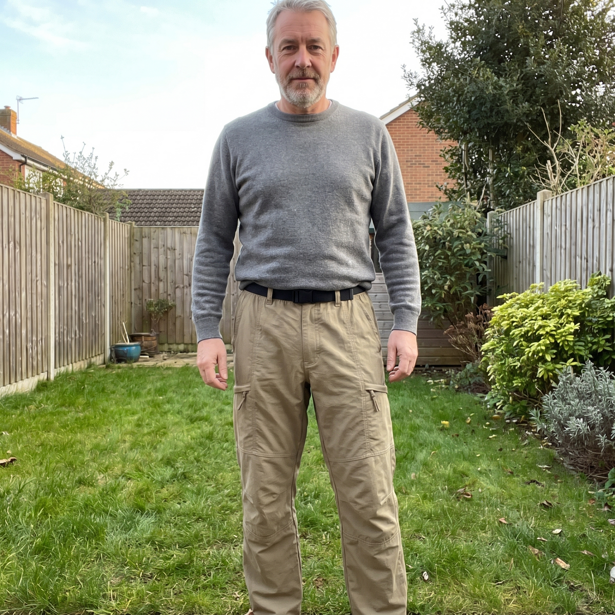 WEBBING BELT FIELD TROUSERS