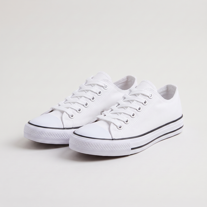 CANVAS TOE CAP TRAINERS