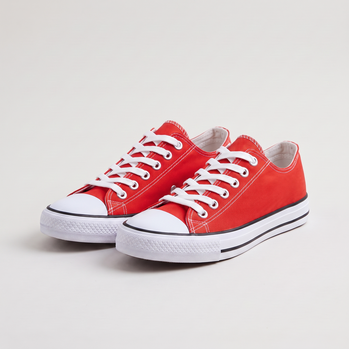 CANVAS TOE CAP TRAINERS