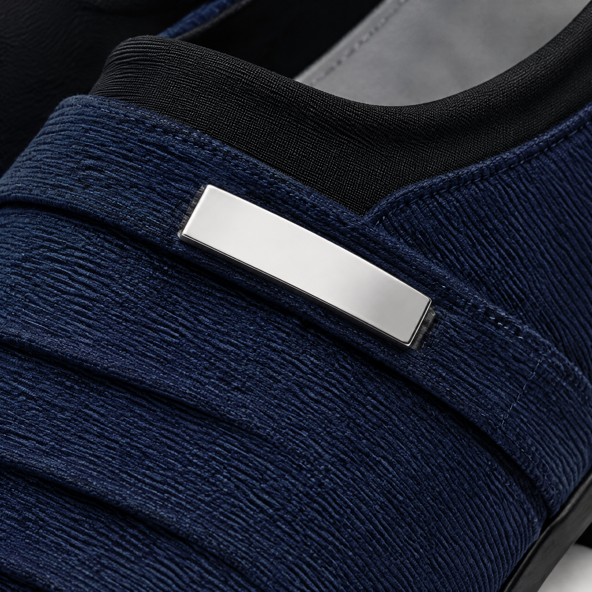 PLEATED VAMP DRESS LOAFERS