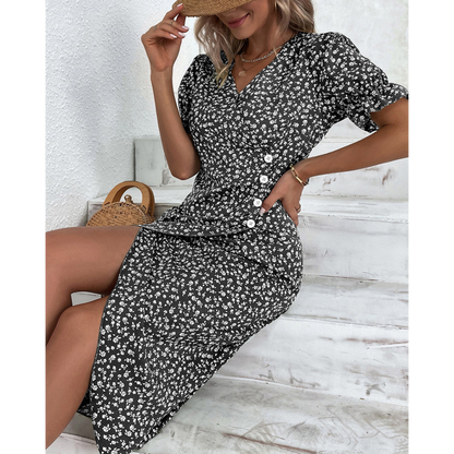 FLORENCE ELEGANT WRAP DRESS