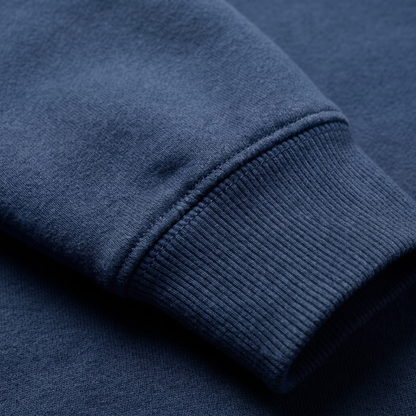 BRUSHED QUARTER ZIP SWEATSHIRT
