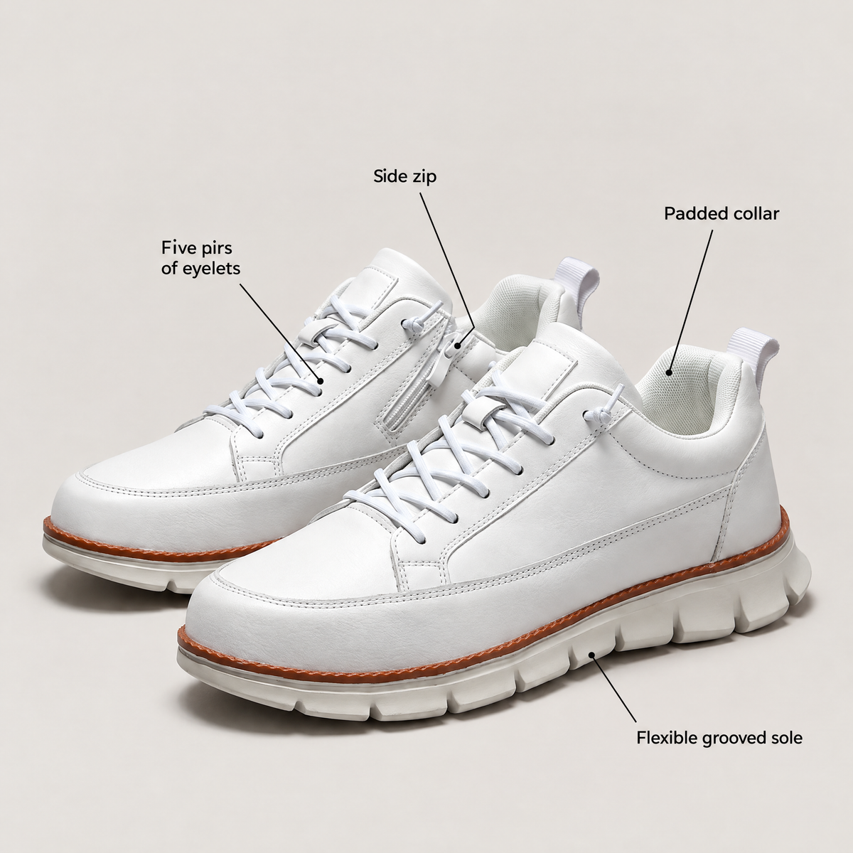 DUAL FASTEN WALKING TRAINERS