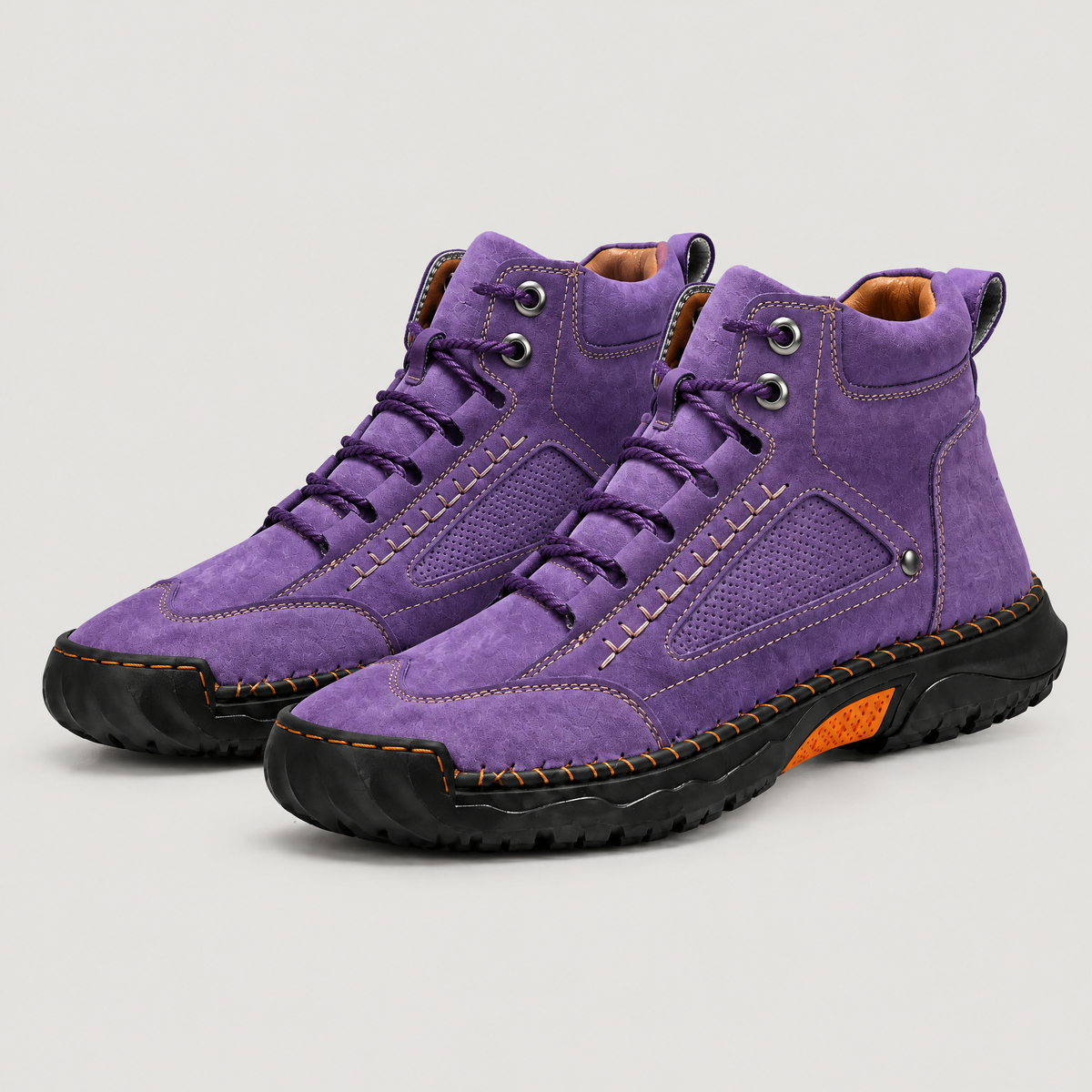 TRAIL STITCH HIGH-TOP BOOTS