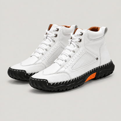 TRAIL STITCH HIGH-TOP BOOTS