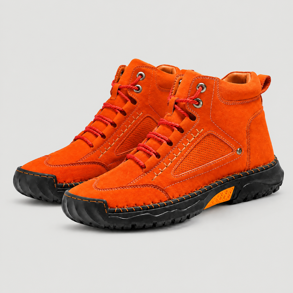 TRAIL STITCH HIGH-TOP BOOTS