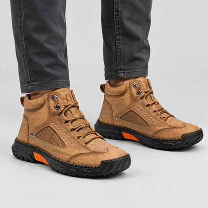 TRAIL STITCH HIGH-TOP BOOTS
