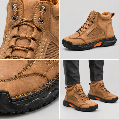 TRAIL STITCH HIGH-TOP BOOTS