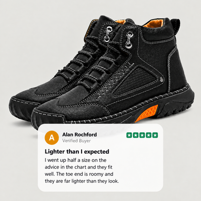 TRAIL STITCH HIGH-TOP BOOTS
