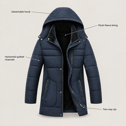 MULTI ZIP WINTER PARKA