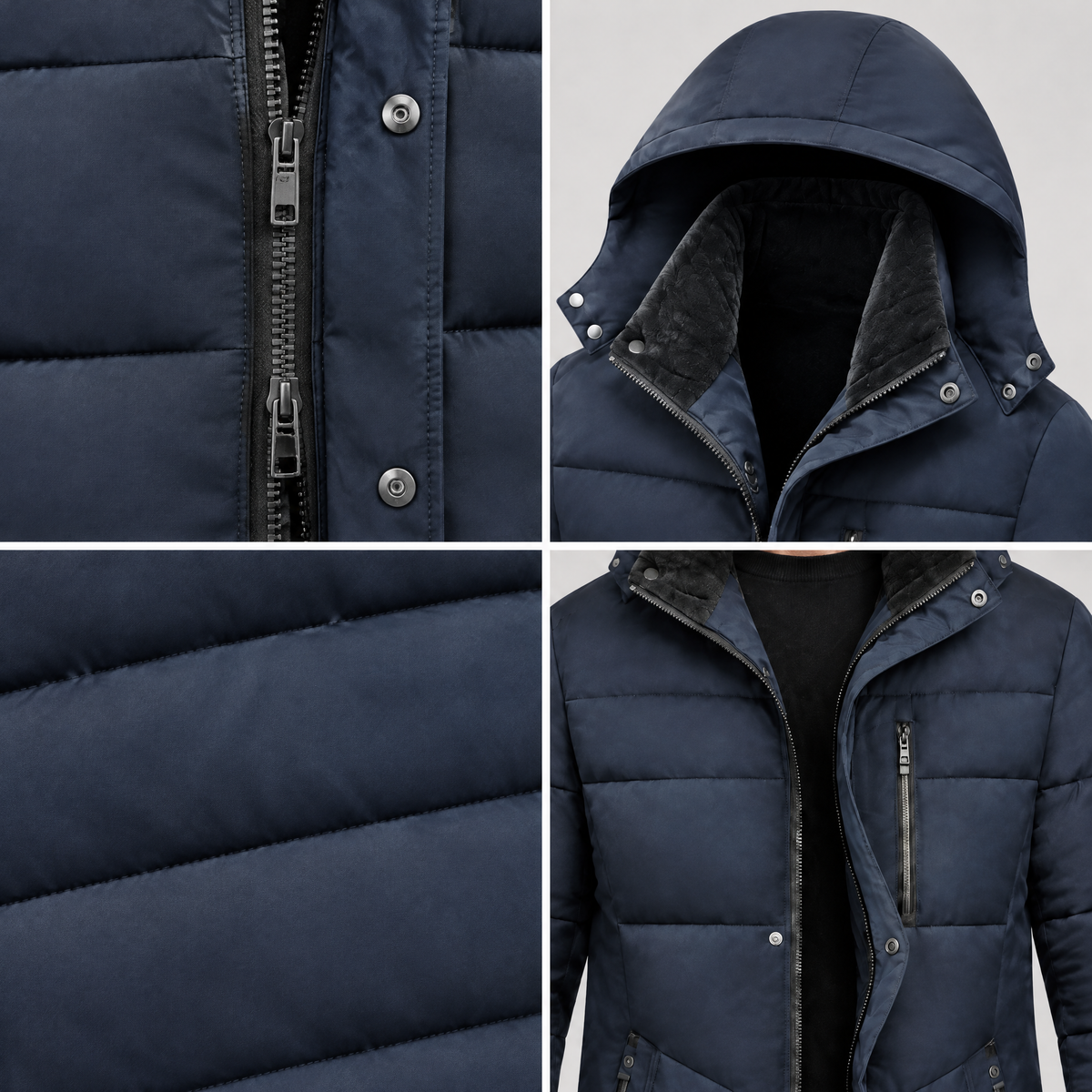 MULTI ZIP WINTER PARKA