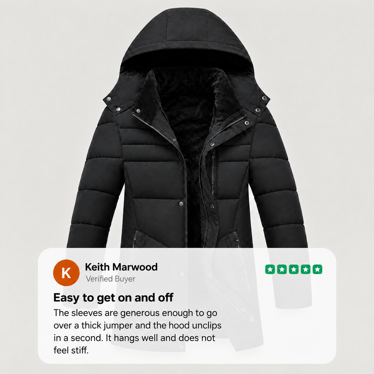 MULTI ZIP WINTER PARKA
