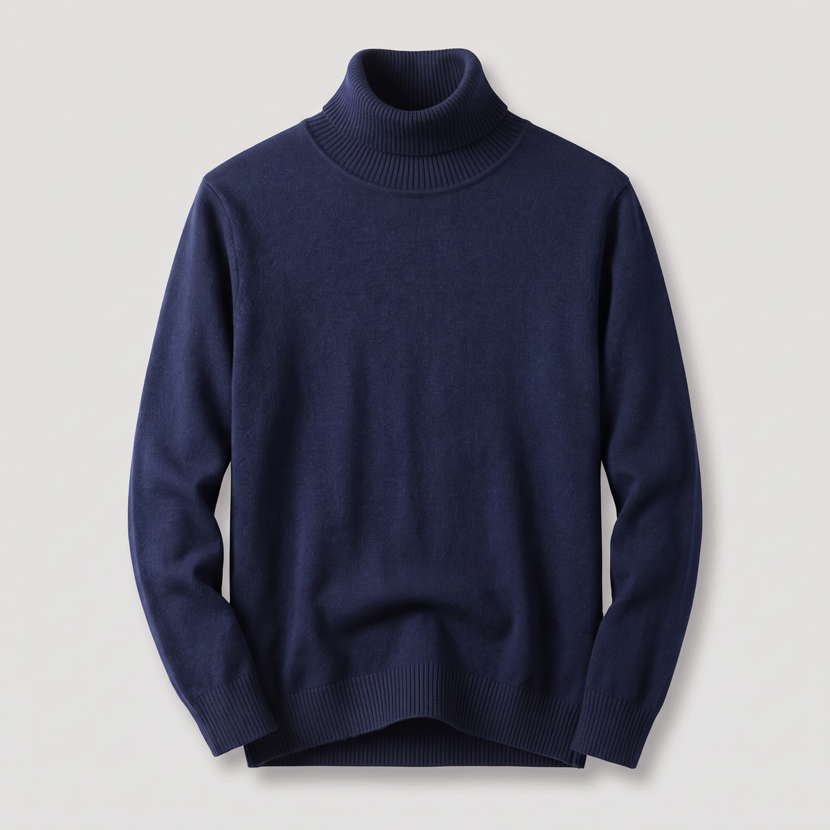FINE KNIT ROLL NECK JUMPER