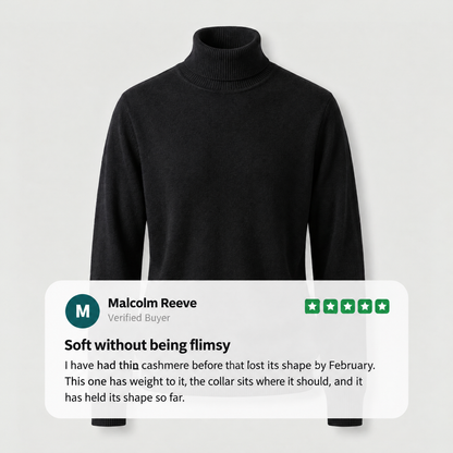 FINE KNIT ROLL NECK JUMPER