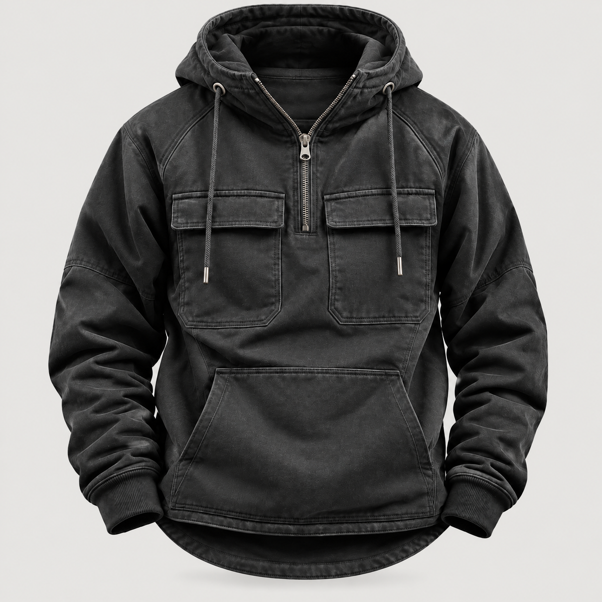 WORKWEAR HOODED ZIP JUMPER