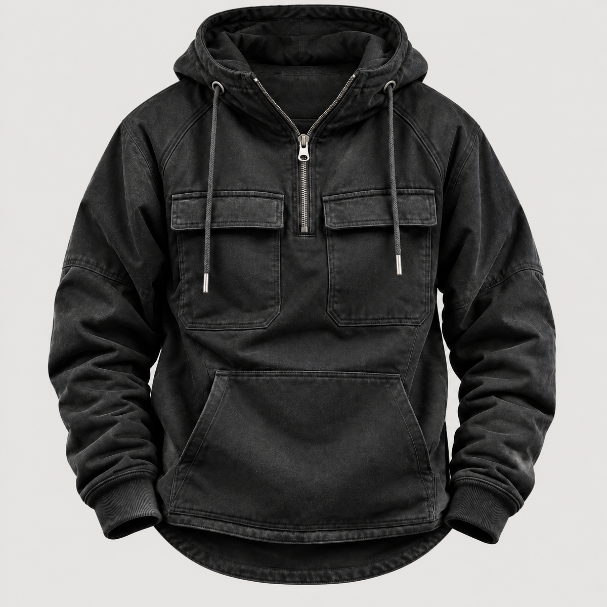 WORKWEAR HOODED ZIP JUMPER