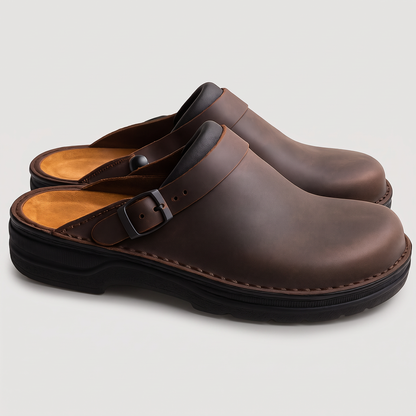 CLOSED TOE WALKING MULES