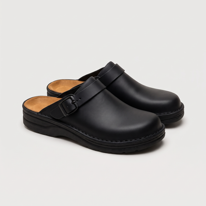 CLOSED TOE WALKING MULES