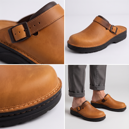 CLOSED TOE WALKING MULES