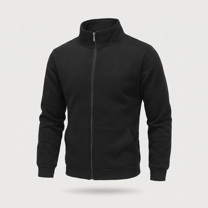 FULL ZIP FUNNEL NECK JACKET