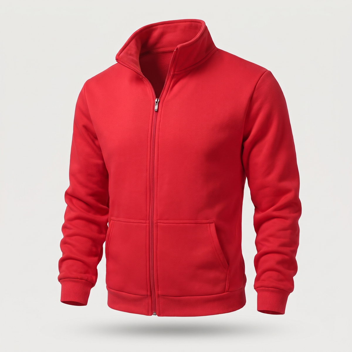 FULL ZIP FUNNEL NECK JACKET