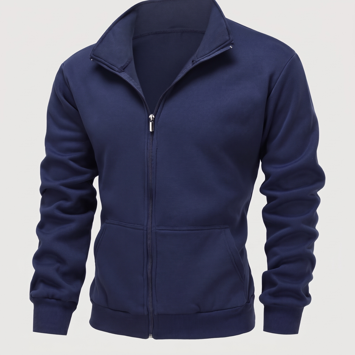 FULL ZIP FUNNEL NECK JACKET
